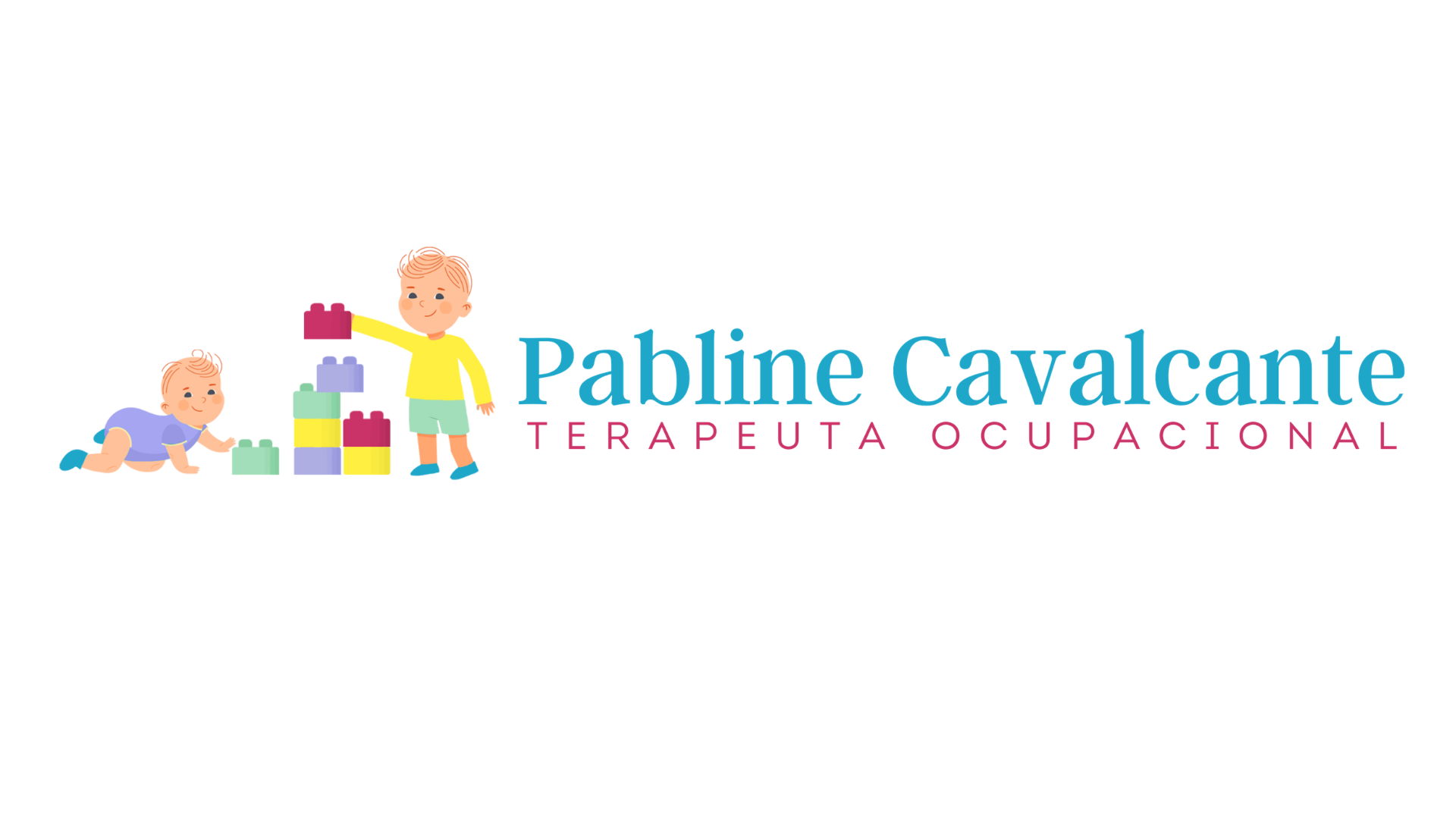 Logotipo Pabline Cavalcante - Terapeuta Ocupacional Pediátrica